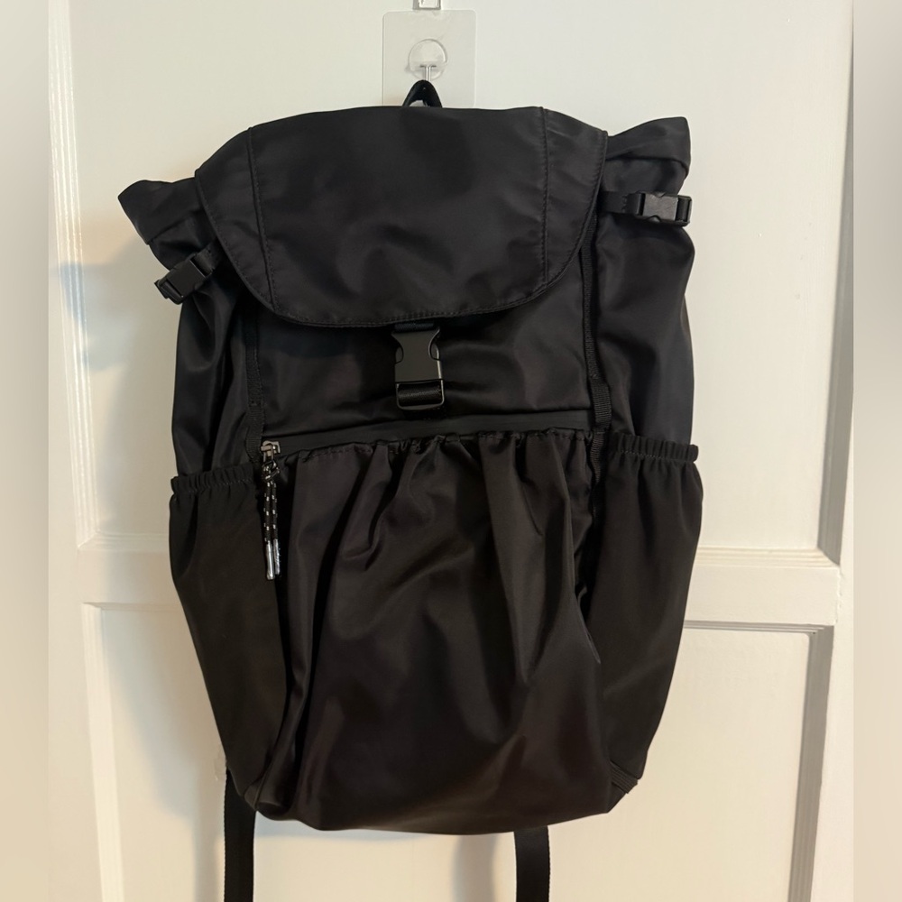 Caraa x Athleta Black Backpack